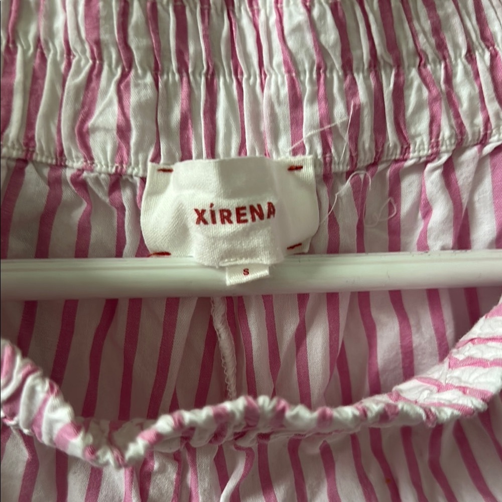 Xirena Shirt + Shorts - Pink striped - Picture 7 of 7